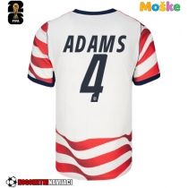 Moške Nogometnih dresov Združene države Tyler Adams #4 Domači SP 2026 Kratki rokavi